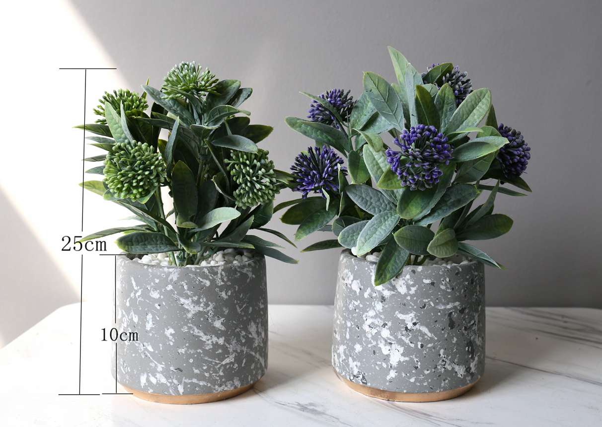 Hanlv simulation potted plants, bonsai, home decoration items, coffee tables, TV cabinets, dining tables and tabletop decorations detail image 9