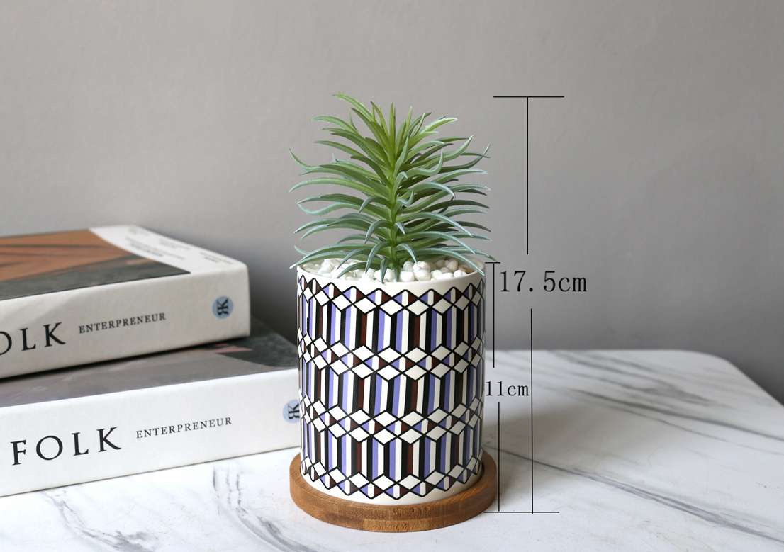 Wholesale of Hanlv artificial succulent plant potted bonsai sets