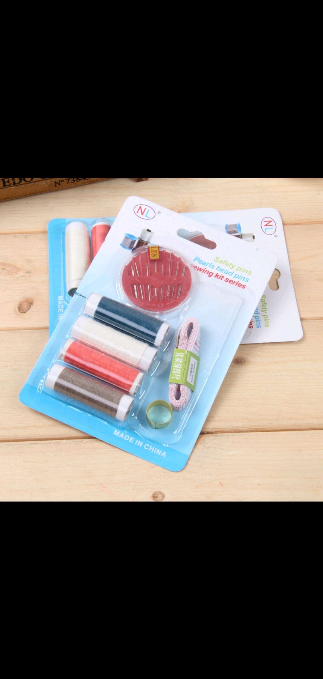 厂家直销 DIY工具 针线包 精致吸卡针线套装 缝纫线十字绣配件