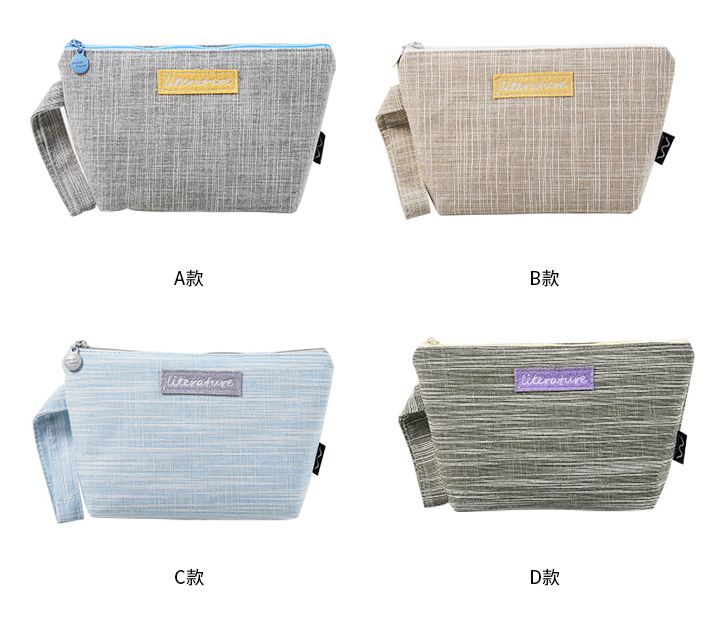 Large capacity pen bag Creative college student stationery bag for men and women Pencil bag Storage bag 5