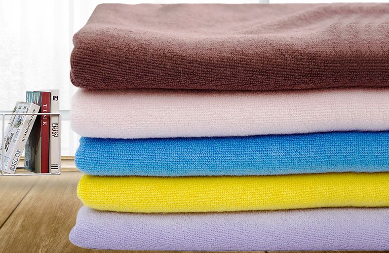 Polyester terry cloth toy cloth luggage hotel slippers Knitted fabric warp knitted single side terry cloth