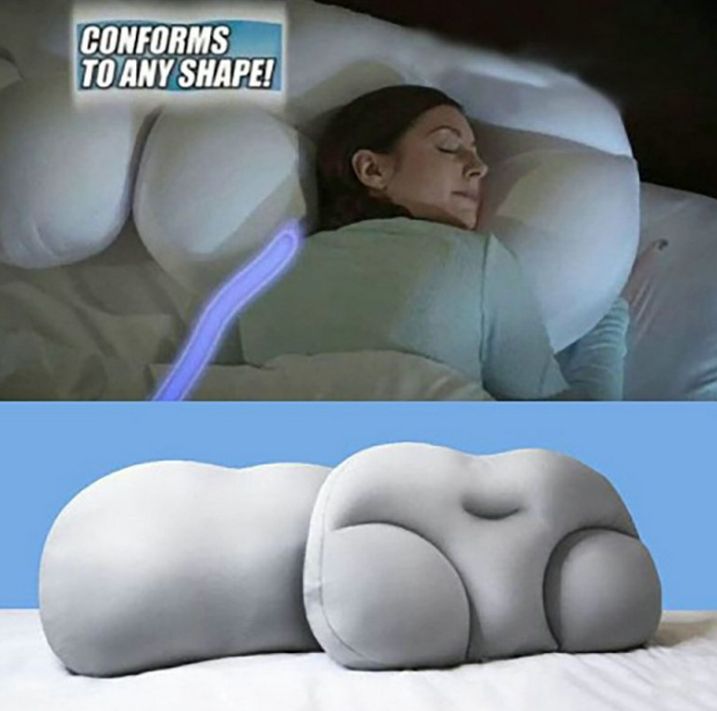 The new square multi-functional cotton pillow, washable waist and neck support pillow for adult sleep pillows are only for export sales details Picture