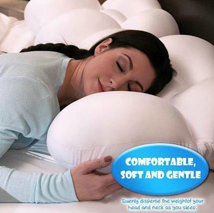 The new square multi-functional cotton pillow, washable waist and neck support pillow for adult sleep pillows are only for export sales Specification image