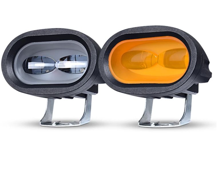 6D motorcycle light LED working light strip car driving fog spotlights off-road LED working light Truck SUV ATV LED car modified light