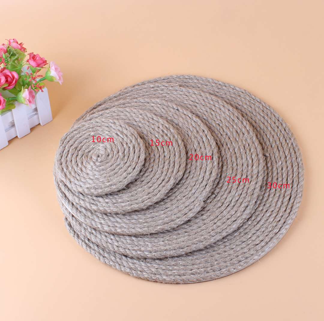 Creative handmade twine dish children DIY DIY materials simple twine picture frame wall decoration thumbnail