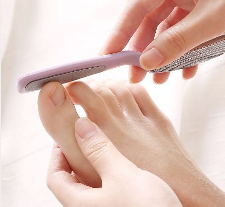Foot sharpening tool to remove dead skin rub foot board horny heel callus stone to pedicure foot file tool to shave foot skin details Picture