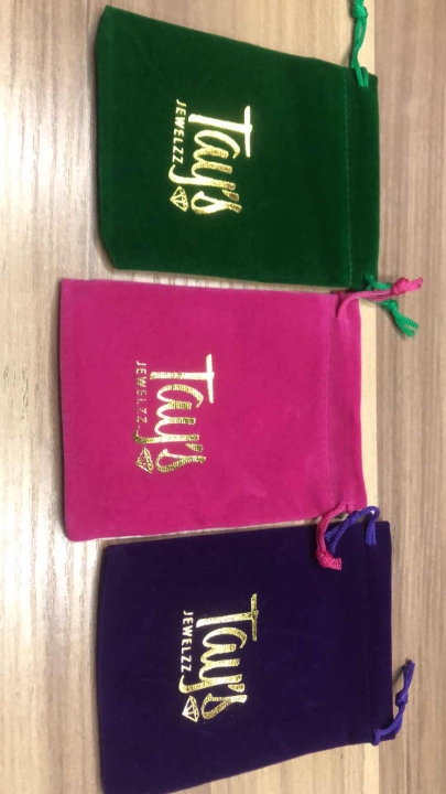 Velvet drawstring, velvet cloth bags, drawstring bags, ribbon jewelry, cloth bags, logos, starting from 1,000 pieces