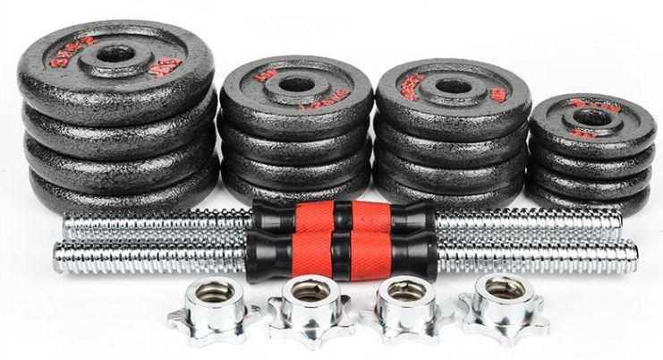 厂家批发烤漆红字彩杆组合手铃10-40公斤义乌好货工厂直销产品图