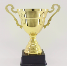 T152C 23CM metal trophy detail image 1