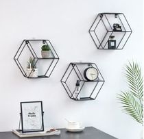 Art hexagon wall shelf only for foreign trade export only for foreign trade export only for foreign trade export