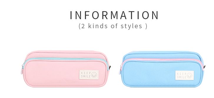 High school student stationery with large capacity Creative Salt pen bag 3