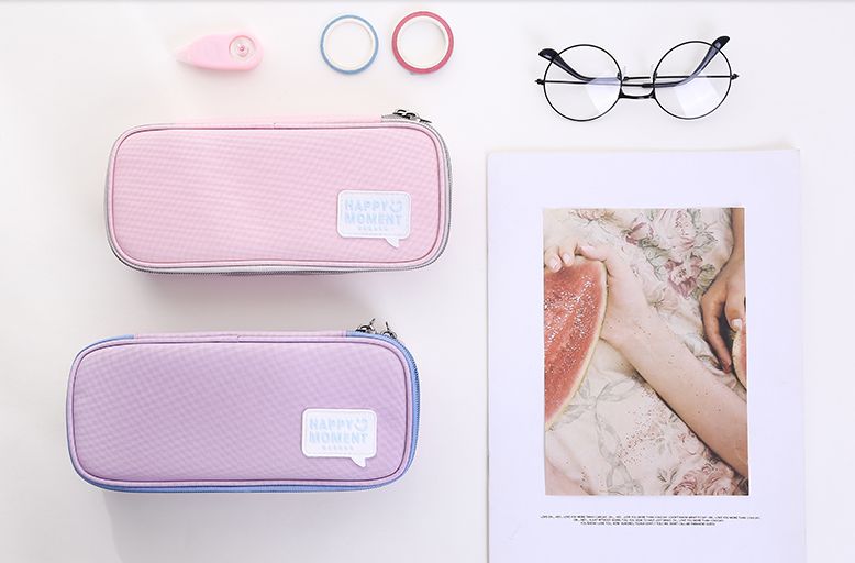 Pen bag Large capacity high school student stationery Creative Salt Department pen bag female 2
