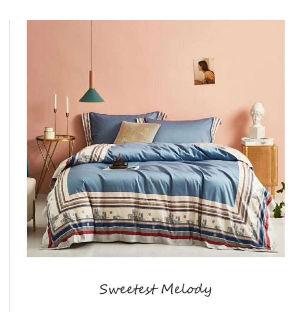 140 light luxury four-piece set in blue thumbnail