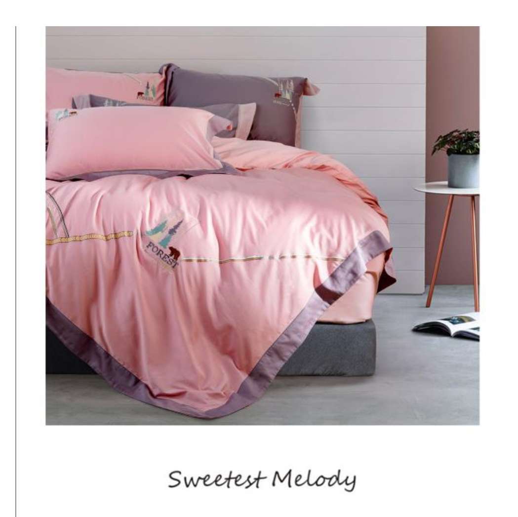 The moores Forest four-piece pink 100S thumbnail