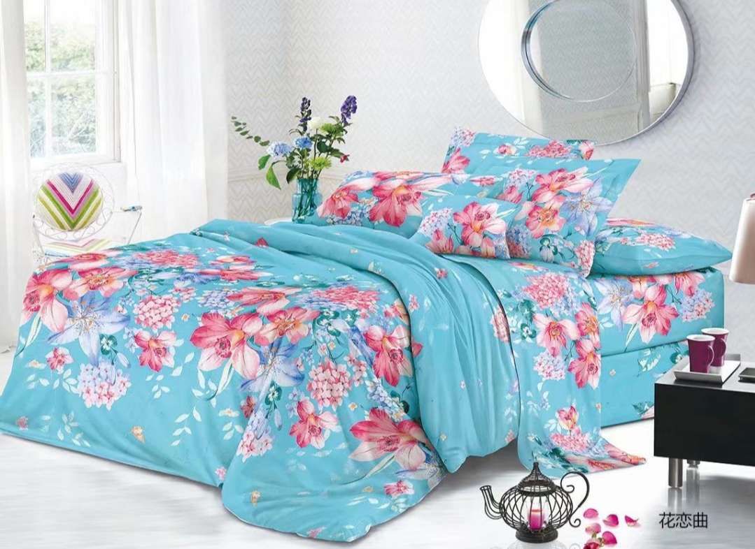 80G New Four-Piece Set Of Foreign Trade Wholesale Flower Love Song