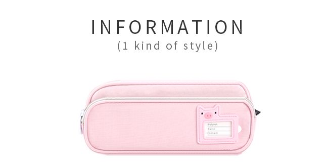 Pen bag Large capacity high school student stationery Creative Salt Department pen bag female 4