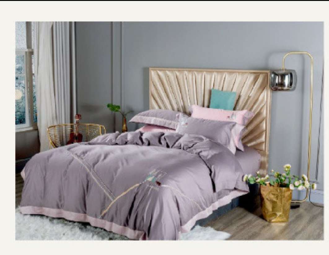 140 light luxury four-piece set in mauve thumbnail