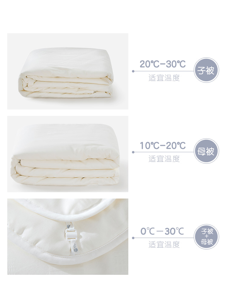 儿童二合一蚕丝纤维被详情图4
