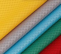 Polyester honeycomb knitted fabric combed mesh combed T-shirt sports jersey fabric