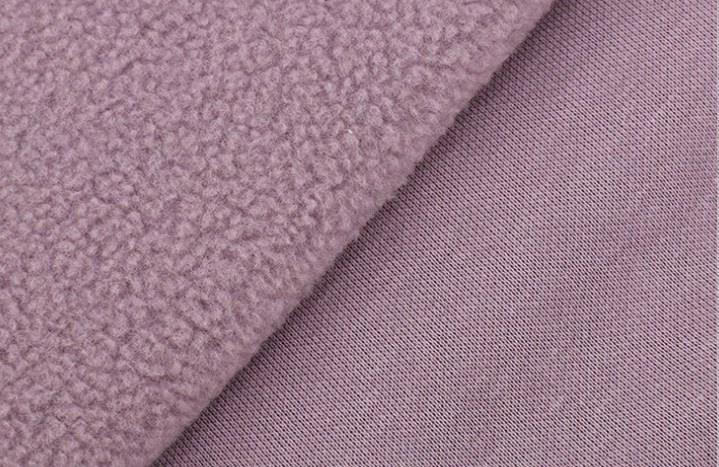 Single-sided polar fleece warm and super popular trendy sweatshirt fabric. Direct sales from the manufacturer of polar fleece sweatshirt fabric detail image 3