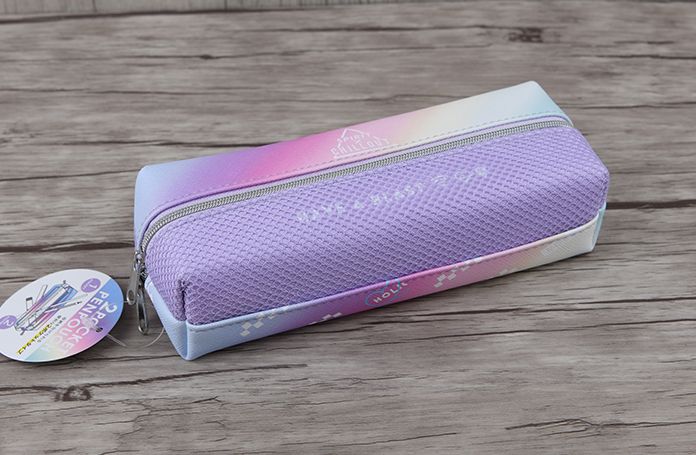 Separable pen bag Stationery bag multi-pocket layered storage Cute candy color fresh ins wind 5