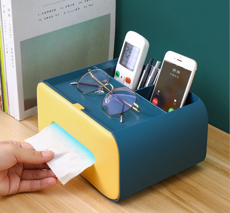 桌面纸巾盒