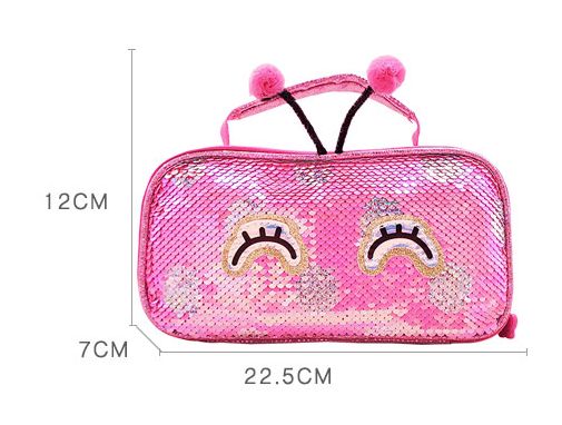 Bag Boy Girl Cute sequin pencil case for elementary school students Large capacity pencil case 1