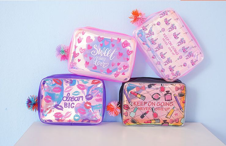 Girl's pen bag Japanese original ins Wind storage bag Portable toiletry bag 2