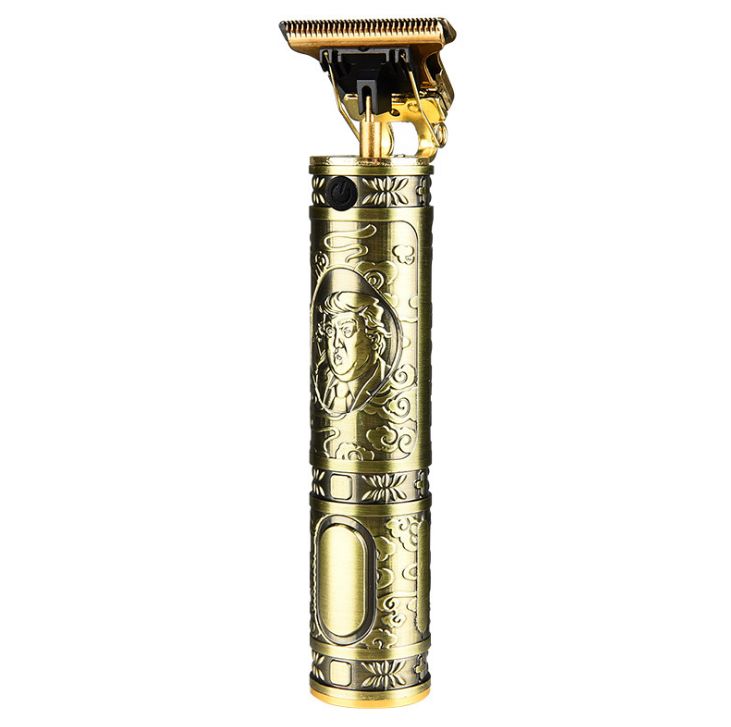 The new President T9 oil head sculpting hair clippers family retro hair salon special lettering zero pitch electric scissors thumbnail