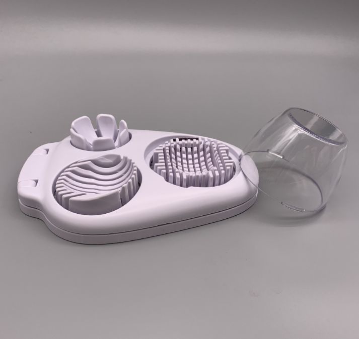 Egg cleaver crusher Multi-functional fancy egg cleaver 3-in-1 slicer