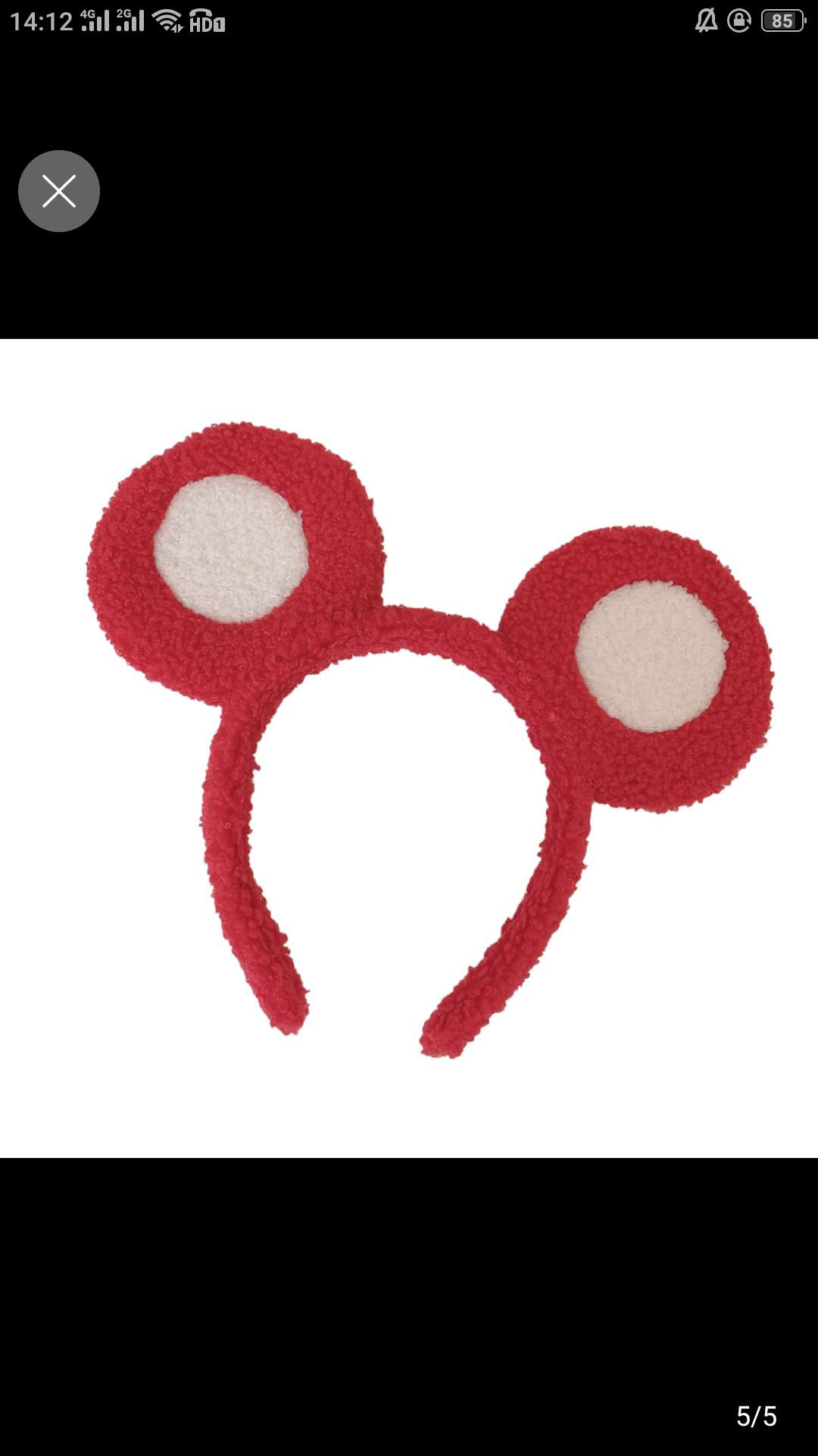 When traveling, wear a cool and powerful bear-ear hairpin