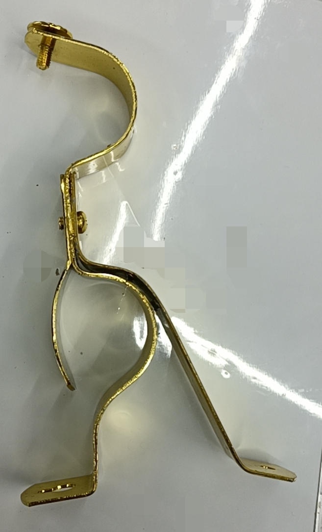 蝶飞舞窗饰 铁质窗帘杆支架 多规格 多颜色 双支架 单支架 窗帘配饰配件详情图4