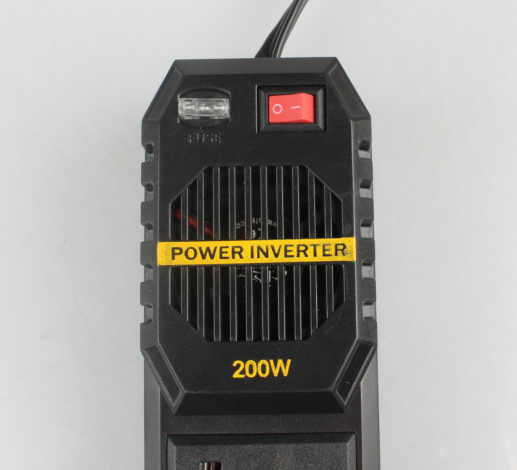 200W Mini Car Inverter 12V To 220V New Outdoor Auto Parts Best-Selling Inverter Converter undefined