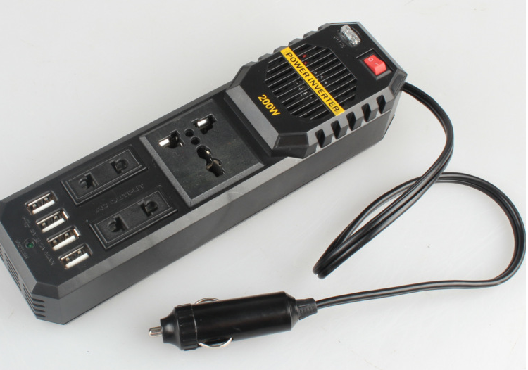200W Mini Car Inverter 12V To 220V New Outdoor Auto Parts Best-Selling Inverter Converter undefined
