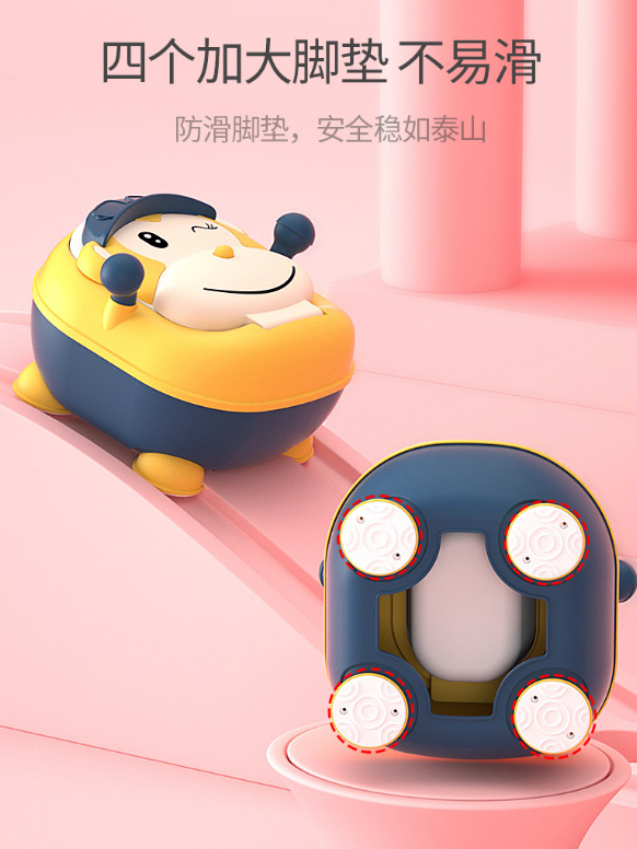 Miko Baby Products Co., LTD. MK1320 Monkey Children's Toilet Seat, Extra-large size, baby potty for boys and girls, infant urinal, children's toilet detail image 8