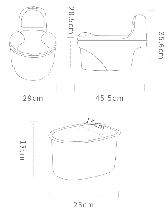 Miko Baby Products Co., LTD. MK1347 Children's simulated toilet seat, baby boy and girl small toilet seat, toilet stool, urinal, potty, baby detail image 10