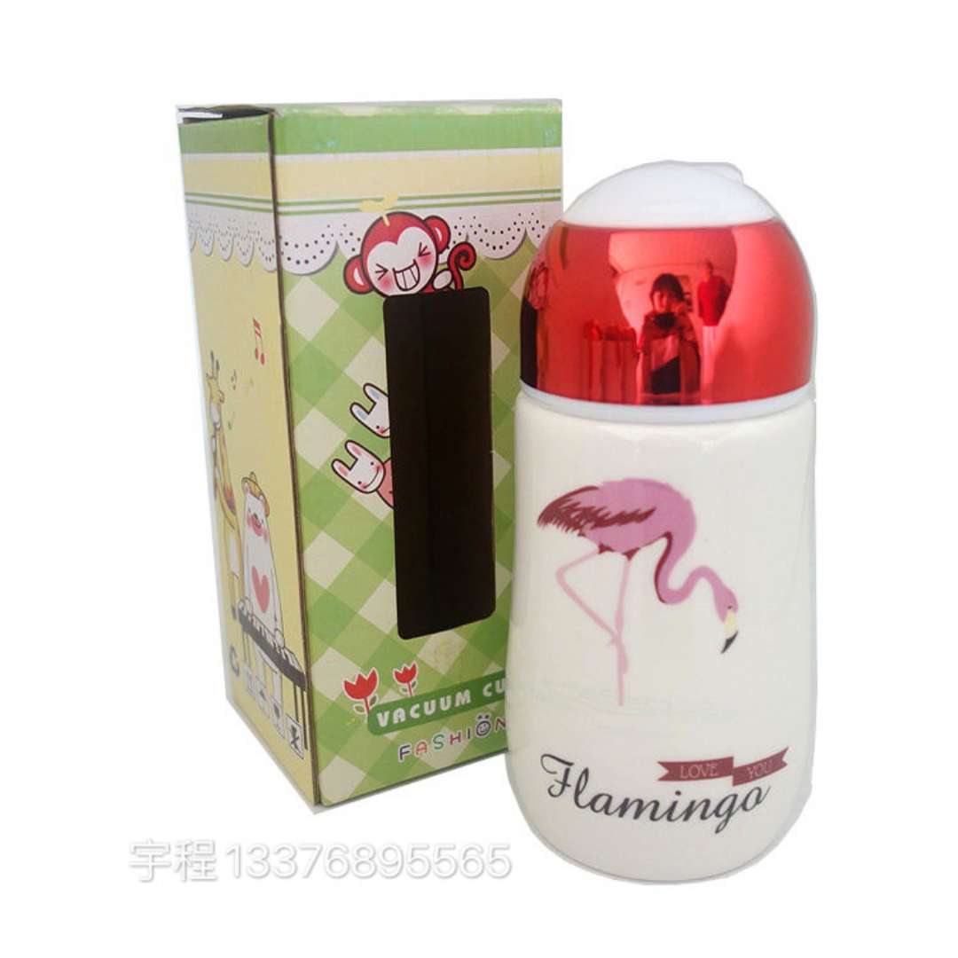 陶瓷带绳保温杯细节图