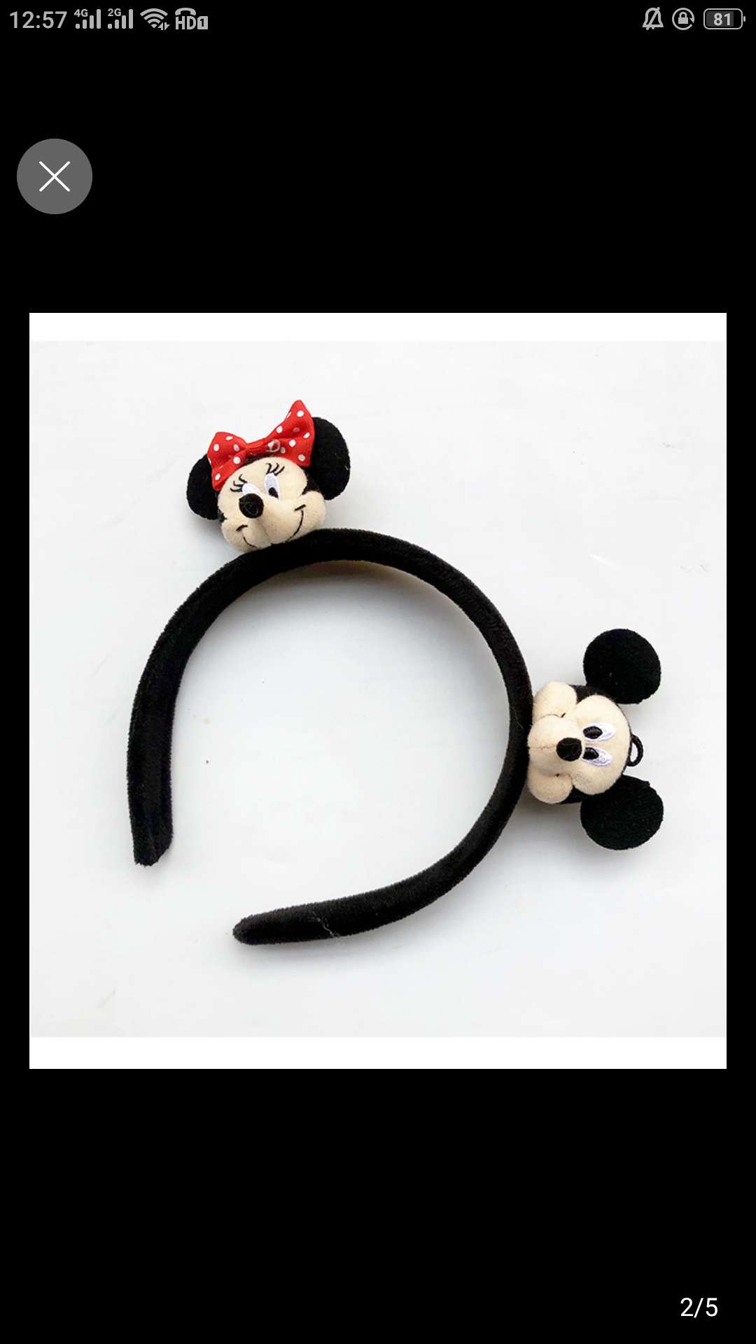 Mickey Minnie pressed the hair button thumbnail