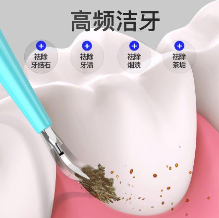 Electric toothbrush and dental cleaner for men, fully automatic ultrasonic rechargeable soft bristle for adults Specification image