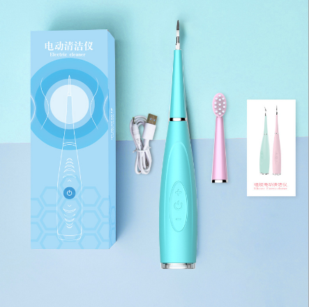 Electric toothbrush and dental cleaner for men, fully automatic ultrasonic rechargeable soft bristle for adults detail image 2