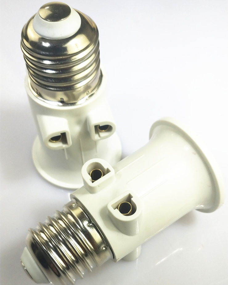 We supply certified products of E27 flame lamp cap conversion lamp cap aging lamp base detail image 4