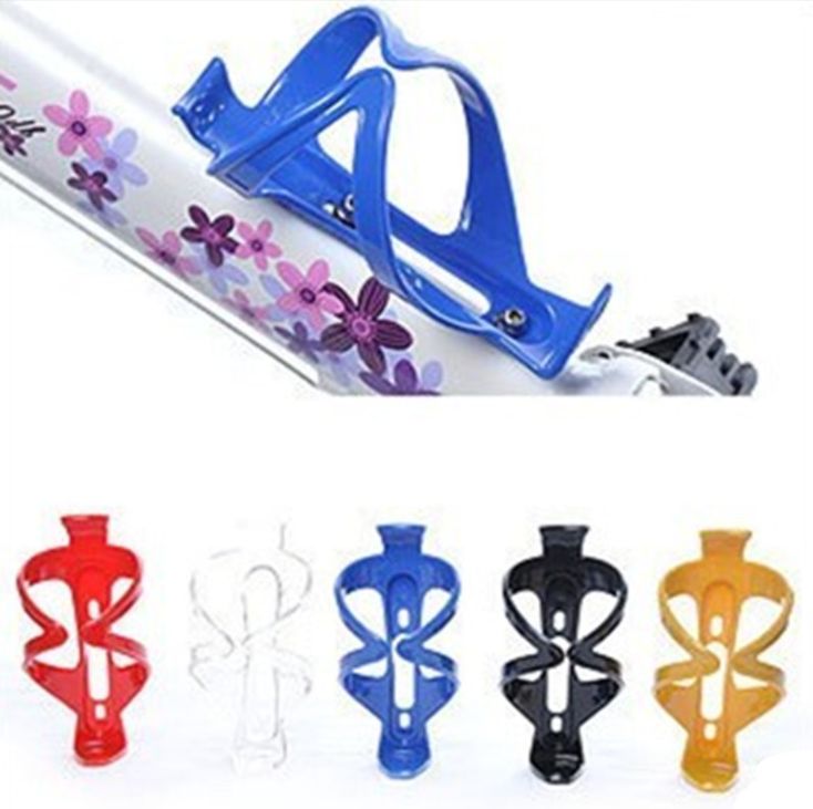 High strength bicycle plastic water bottle holder Toughness high plastic water cup holder mountain bike accessories equipment Specification drawing