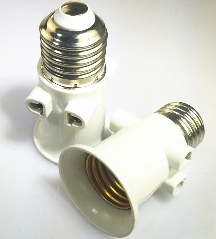 We supply certified products of E27 flame lamp cap conversion lamp cap aging lamp base detail image 3
