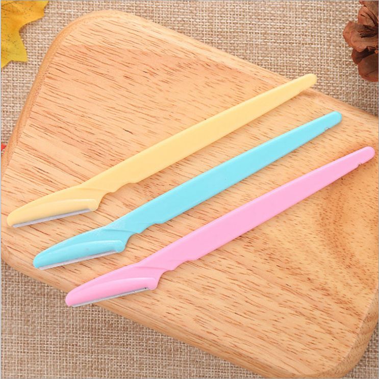 3 decorated eyebrow knife straight handle girl eyebrow razor Eyebrow razor razor razor razor razor razor razor razor razor set