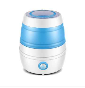 Folding washing machine with integrated washing and extraction, small, mini, portable ultrasonic, dormitory, travel sterilization and underwear washing. Only for foreign trade and export detail image 1