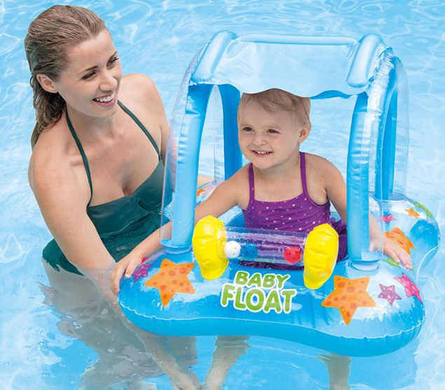 INTEX Children's inflatable seat and swimming ring wholesale 56581