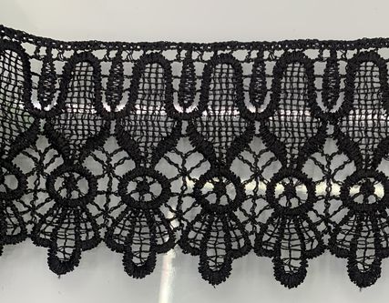 Water Soluble Lace Lace Black Factory Direct Custom Lace Accessories Lace