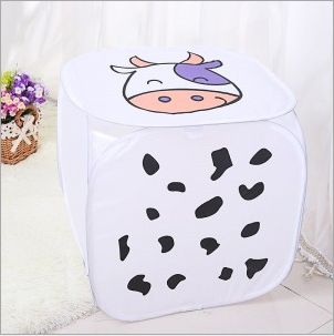 General Merchandise large creative foldable square laundry basket/laundry basket