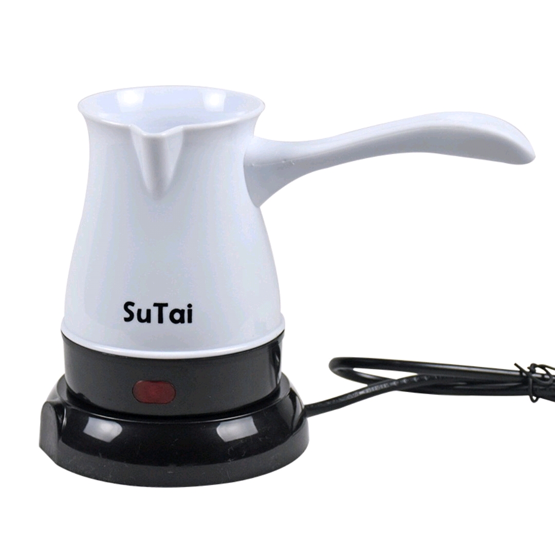 European electric Turkish coffee pot electric rice wine brewing tea stainless steel heating plate Italian mocha hot milk pot thumbnail