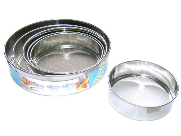 Stainless steel rice flour sifter flour sifter Hotel kitchen utensils juice soy milk filter net rice filter net custom
